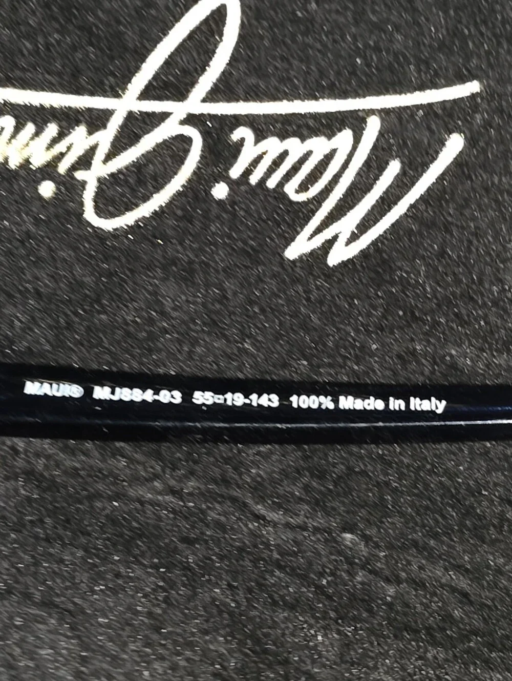 Maui Jim Blue Frame Blue Lens Sunglasses